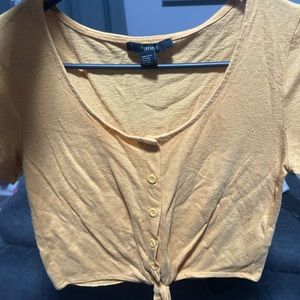 Tan crop top